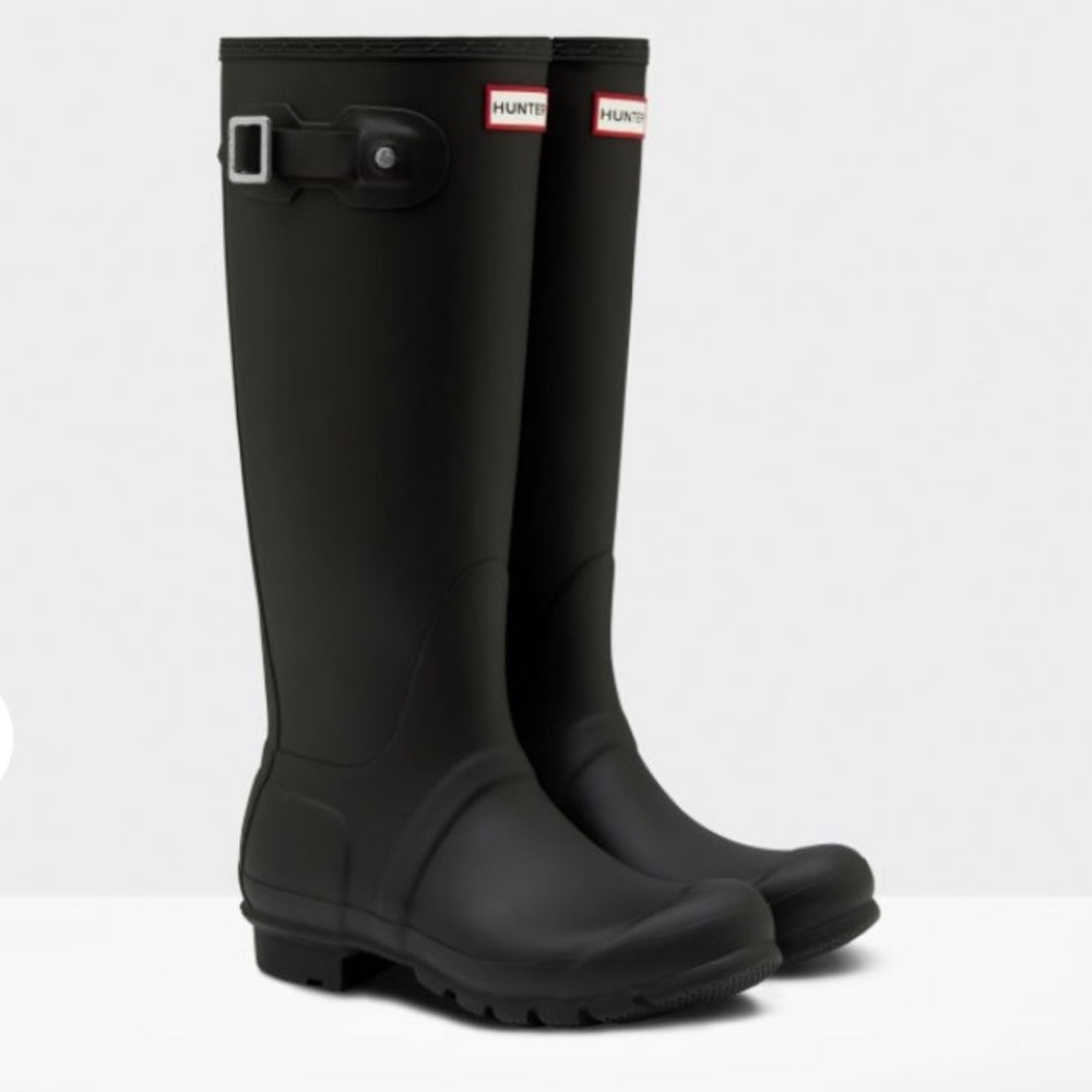 Black Hunter Boots (Women’s Original Tall) - Picture 2 of 7